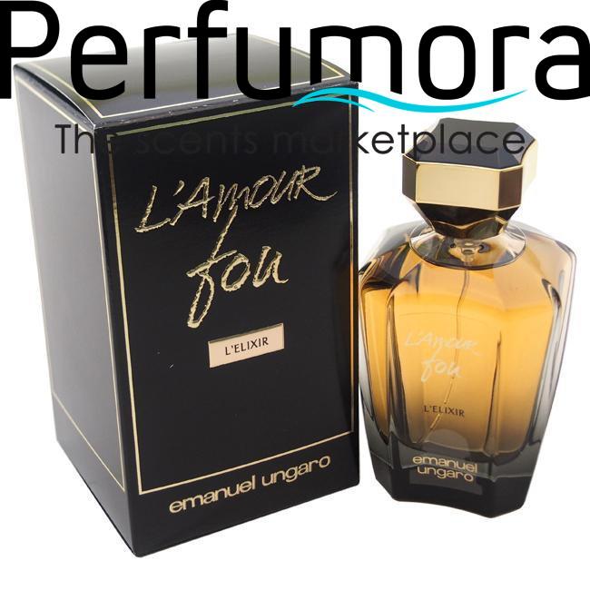 LAMOUR FOU LELIXIR BY EMANUEL UNGARO FOR WOMEN -  Eau De Parfum SPRAY