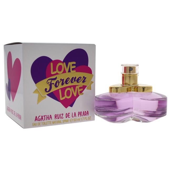 LOVE FOREVER LOVE BY AGATHA RUIZ DE LA PRADA FOR WOMEN -  Eau De Toilette SPRAY