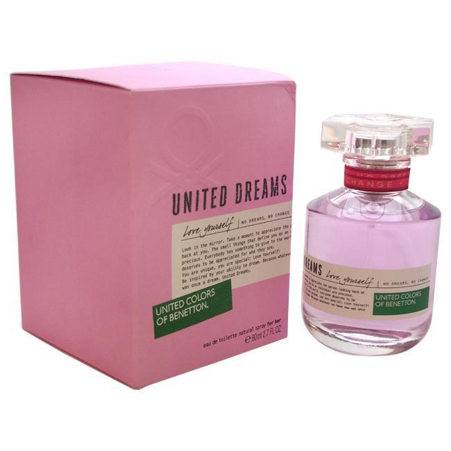 UNITED DREAMS LOVE YOURSELF BY UNITED COLORS OF BENETTON FOR WOMEN -  Eau De Toilette SPRAY