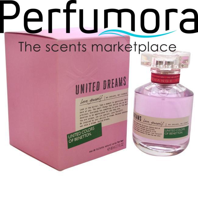 UNITED DREAMS LOVE YOURSELF BY UNITED COLORS OF BENETTON FOR WOMEN -  Eau De Toilette SPRAY