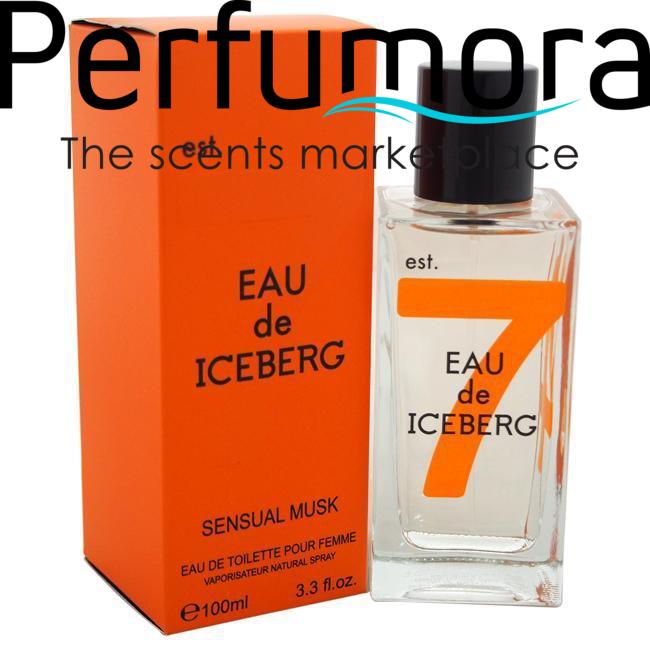 EAU DE ICEBERG SENSUAL MUSK BY ICEBERG FOR WOMEN -  Eau De Toilette SPRAY