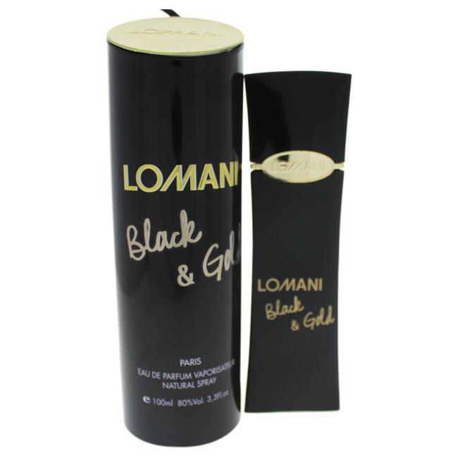 BLACK AND GOLD BY LOMANI FOR WOMEN -  Eau De Parfum SPRAY