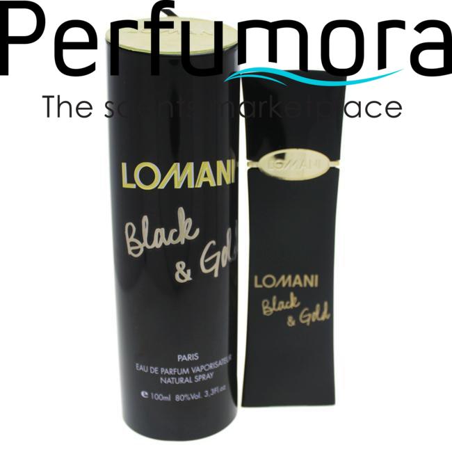 BLACK AND GOLD BY LOMANI FOR WOMEN -  Eau De Parfum SPRAY