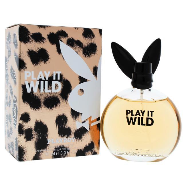 PLAY IT WILD BY PLAYBOY FOR WOMEN -  Eau De Toilette SPRAY