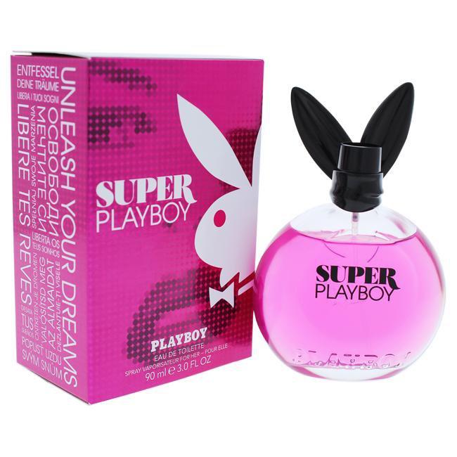 SUPER PLAYBOY BY PLAYBOY FOR WOMEN -  Eau De Toilette SPRAY