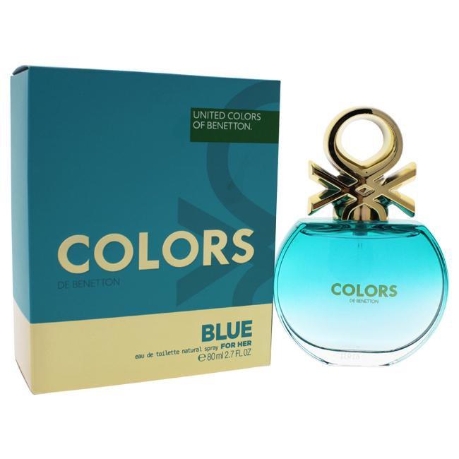 COLORS BLUE BY UNITED COLORS OF BENETTON FOR WOMEN -  Eau De Toilette SPRAY