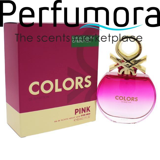 COLORS PINK BY UNITED COLORS OF BENETTON FOR WOMEN -  Eau De Toilette SPRAY