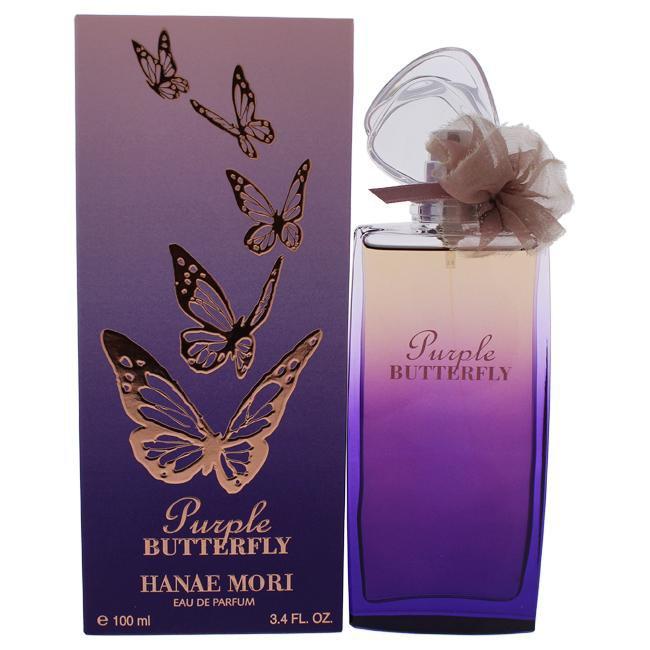 PURPLE BUTTERFLY BY HANAE MORI FOR WOMEN -  Eau De Parfum SPRAY