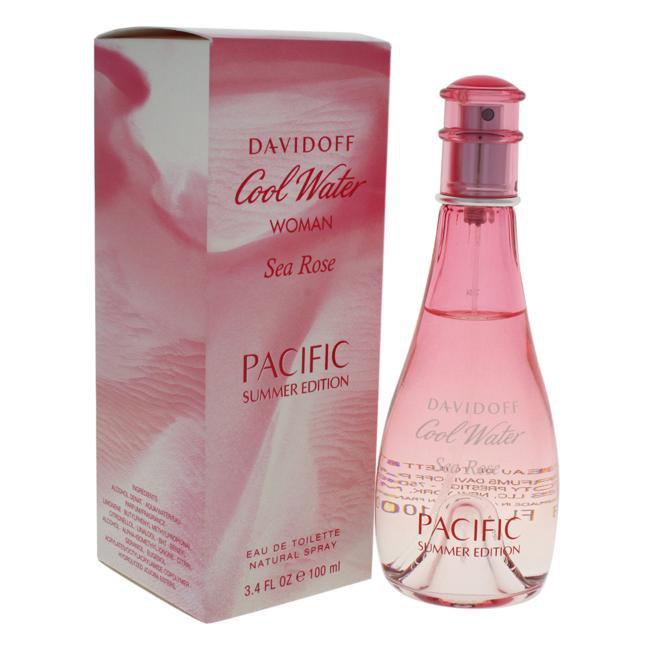 COOL WATER SEA ROSE PACIFIC BY ZINO DAVIDOFF FOR WOMEN -  Eau De Toilette SPRAY (SUMMER EDITION)