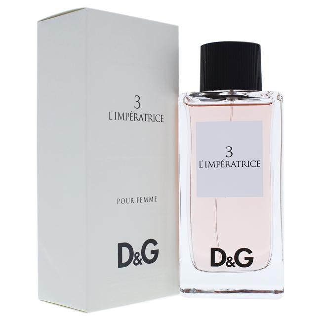3 LIMPERATRICE BY DOLCE AND GABBANA FOR WOMEN -  Eau De Toilette SPRAY