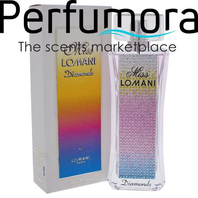 Miss Lomani Diamonds by Lomani for Women -  Eau de Parfum Spray