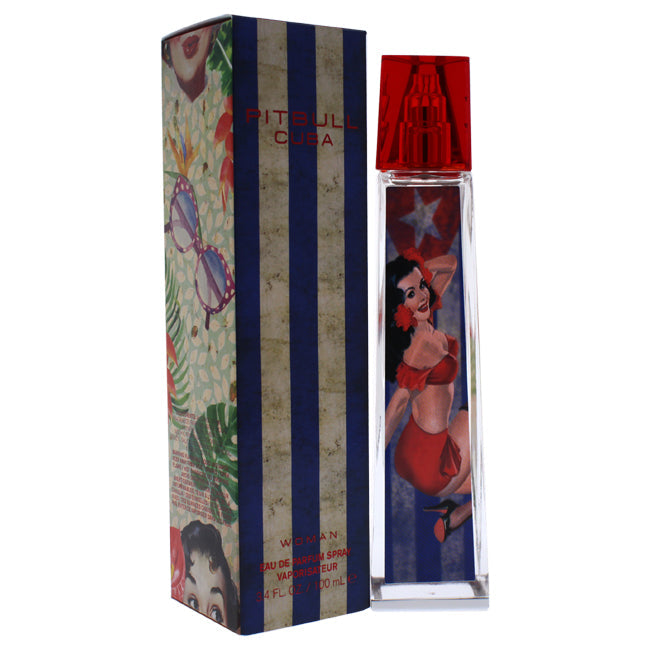 Pitbull Cuba by Pitbull for Women -  Eau De Parfum Spray