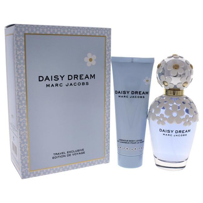 Daisy Dream by Marc Jacobs for Women - 2 Pc Gift Set 3.4oz Eau de Toilette - EDT/S, 2.5oz Luminous Body Lotion