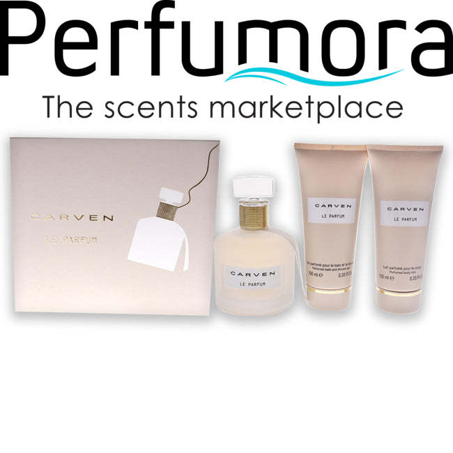 Le Parfum by Carven for Women - 3 Pc Gift Set