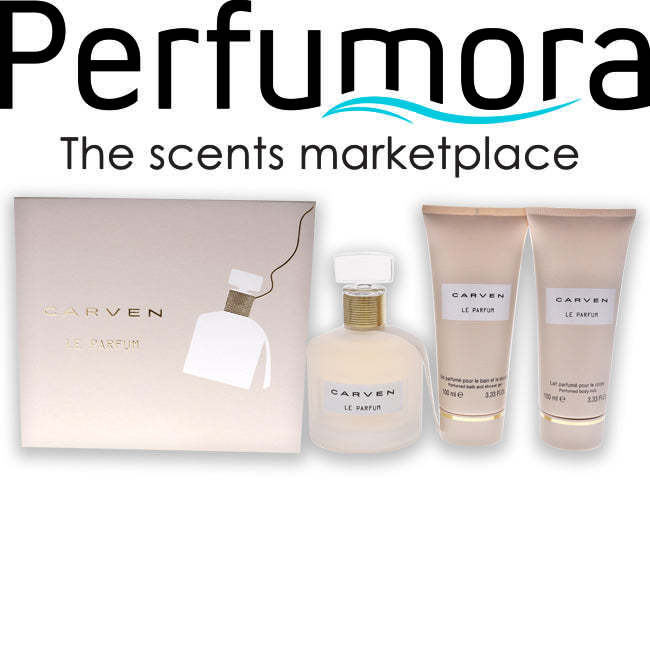 Le Parfum by Carven for Women - 3 Pc Gift Set