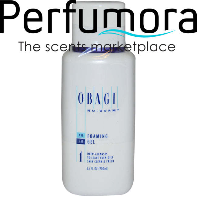 Obagi Nu-Derm #1 AM/PM Foaming Cleansing Gel by Obagi for Women - 6.7 oz Gel