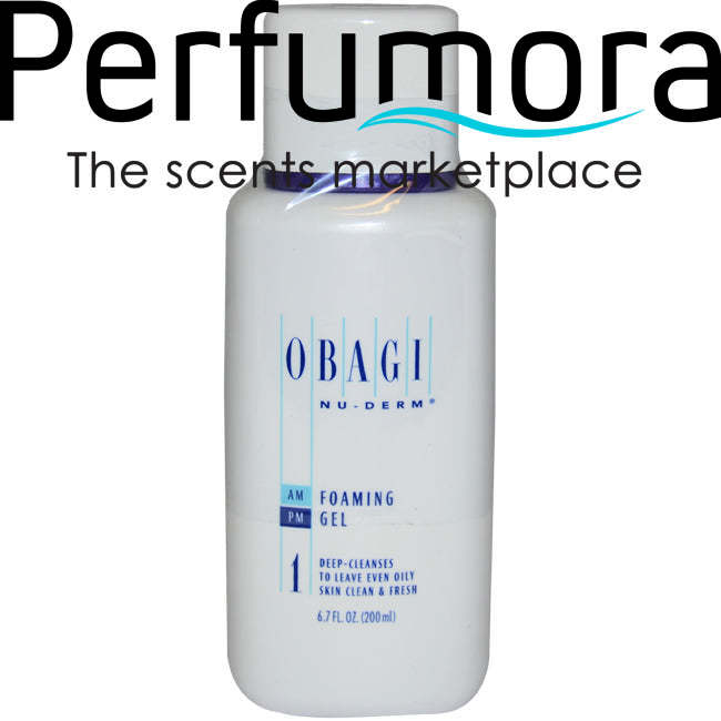 Obagi Nu-Derm #1 AM/PM Foaming Cleansing Gel by Obagi for Women - 6.7 oz Gel