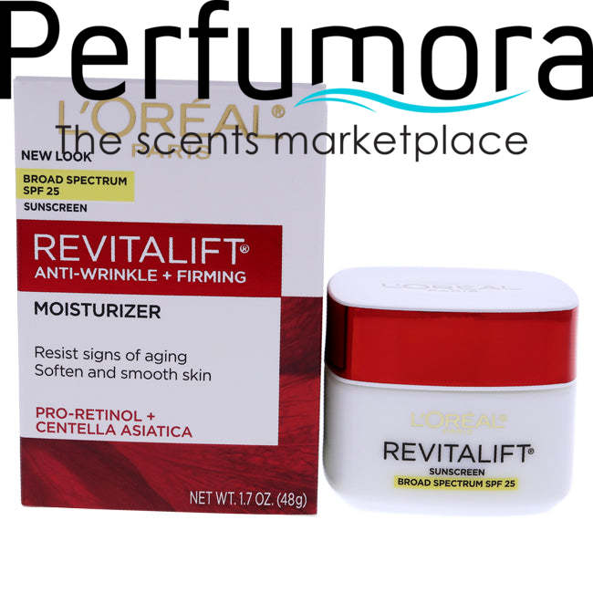 Revitalift Anti-Wrinkle Firming Day Cream SPF 25 by LOreal Professional for Unisex - 1.7 oz Moisturizer