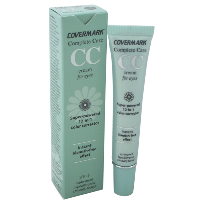 Complete Care CC Cream For Eyes Waterproof SPF 15 - Soft Brown by Covermark for Women - 0.51 oz Makeup