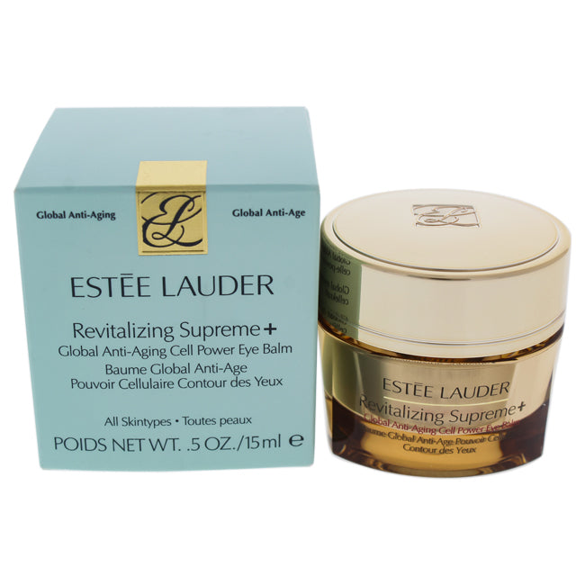 Revitalizing Supreme Plus Global Anti-Aging Cell Power Eye Balm by Estee Lauder for Women - 0.5 oz Balm