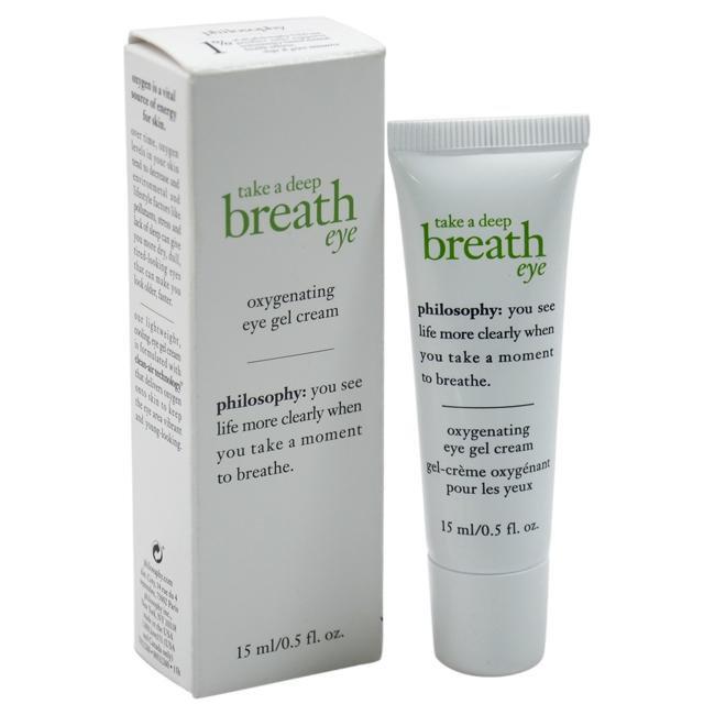 Take a Deep Breath Eye Oxygenating Eye Gel Cream by Philosophy for Women - 0.5 oz Gel Cream