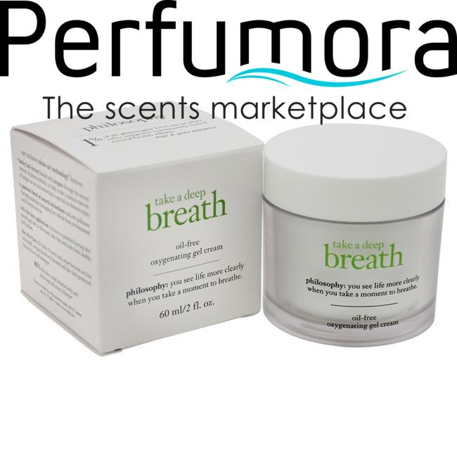 Take a Deep Breath Oil-Free Oxygenating Gel Cream by Philosophy for Women - 2 oz Gel Cream
