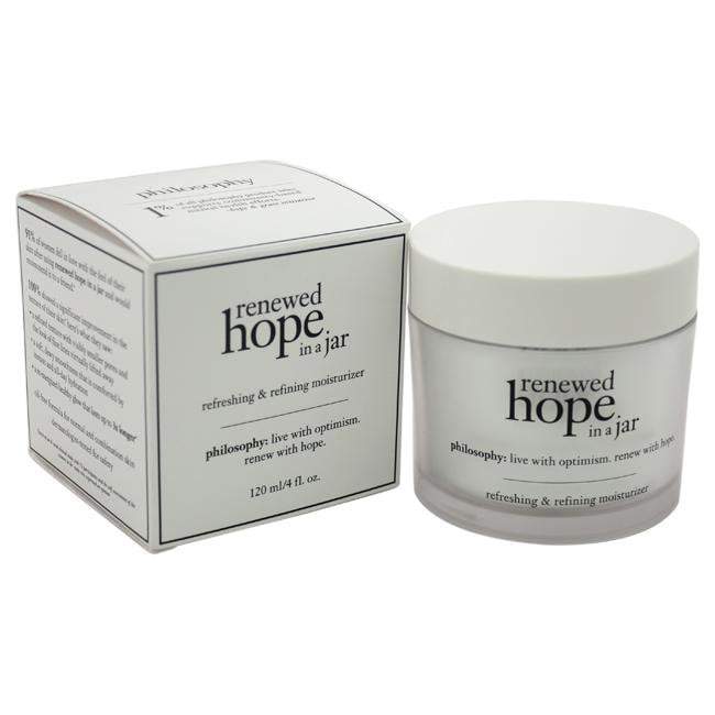 Renewed Hope in a Jar Refreshing & Refining Moisturizer by Philosophy for Women - 4 oz Moisturizer