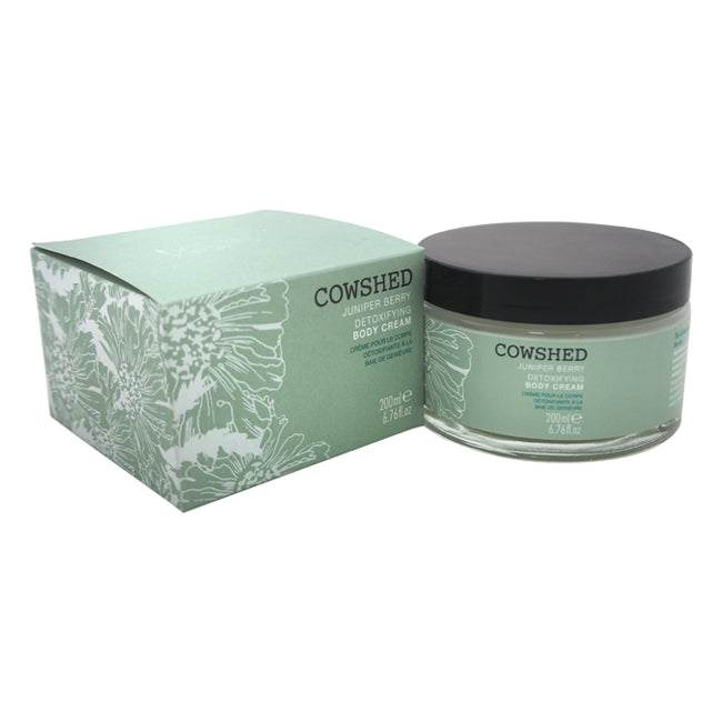 Juniper Berry Detoxifying Body Cream by Cowshed for Women - 6.76 oz Cream