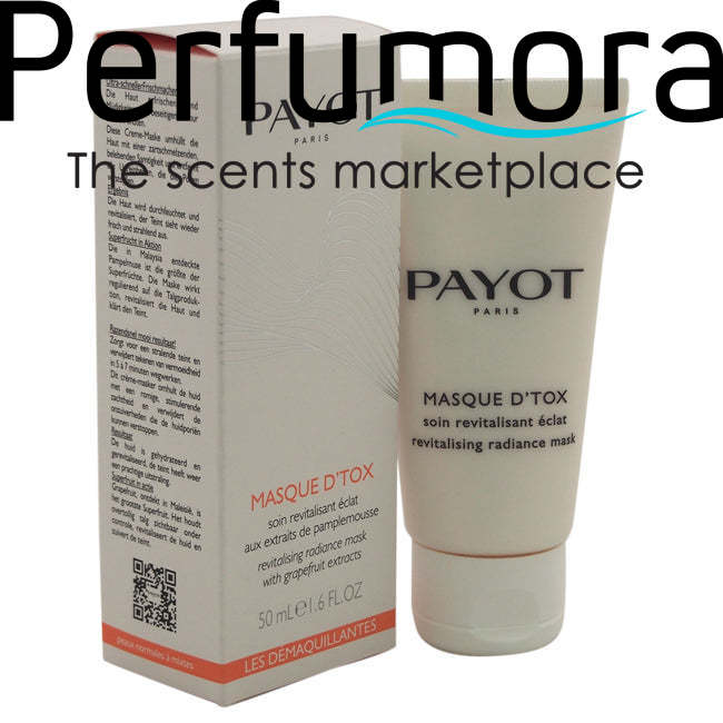 Masque DTox Revitalising Radiance Mask by Payot for Women - 1.6 oz Mask