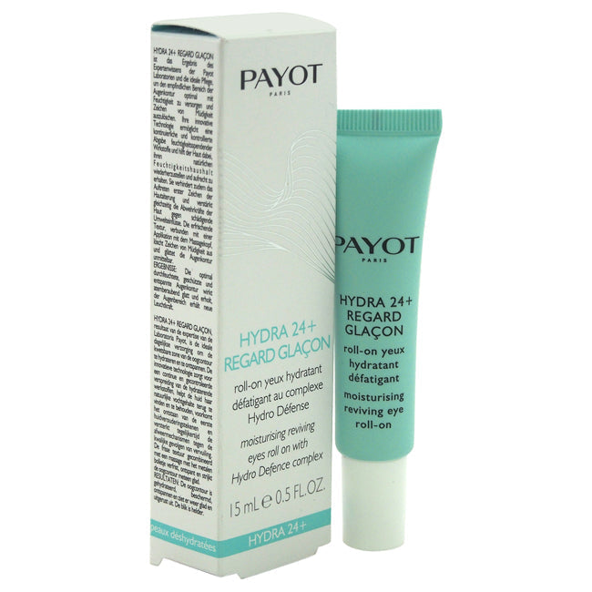 Hydra 24+ Regard Glacon Moisturising Reviving Eyes Roll-On by Payot for Women - 0.5 oz Treatment