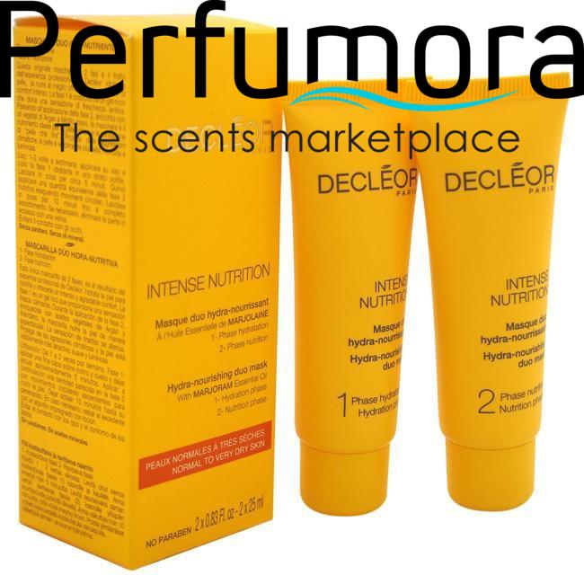 Intense Nutrition Hydra-Nourishing Duo Mask by Decleor for Women - 2 Pc Duo 0.83oz Intense Nutrition