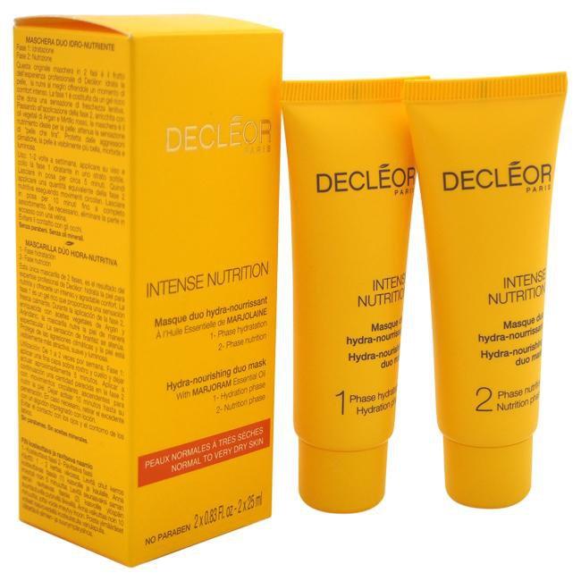 Intense Nutrition Hydra-Nourishing Duo Mask by Decleor for Women - 2 Pc Duo 0.83oz Intense Nutrition