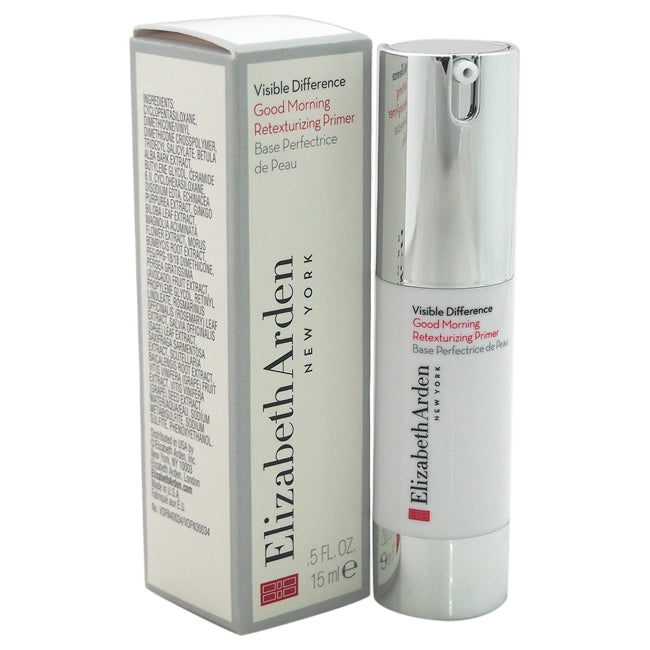 Visible Difference Good Morning Retexturizing Primer by Elizabeth Arden for Women - 0.5 oz Primer