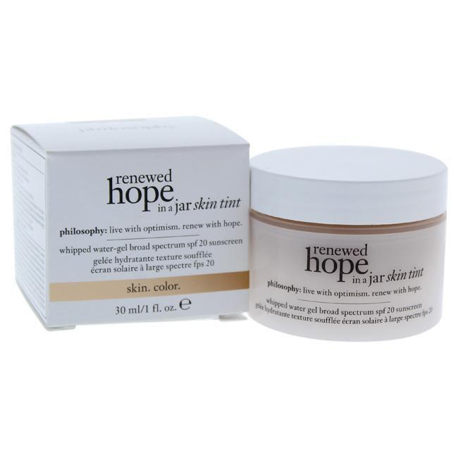 Renewed Hope In A Jar Skin Tint SPF 20 - # 6.5 Tan by Philosophy for Women - 1 oz Gel