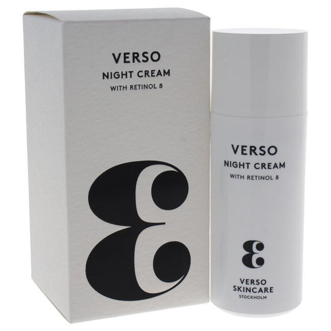 Night Cream by Verso for Women - 1.7 oz Cream