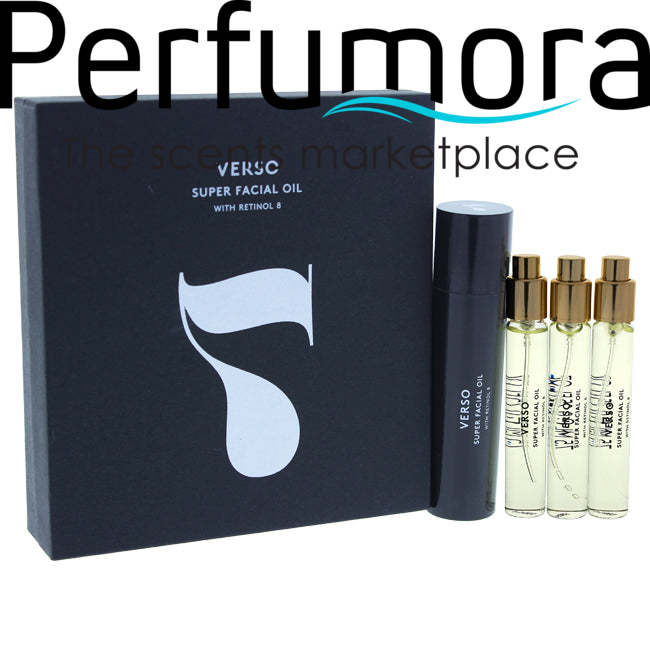 Super Facial Oil Set by Verso for Women - 4 x 0.25 oz Facial Oil