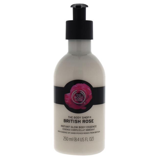 British Rose Instant Glow Body Essence by The Body Shop for Women - 8.4 oz Moisturiser