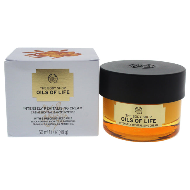 Oils Of Life Intensely Revitalizing Cream by The Body Shop for Women - 1.7 oz Cream