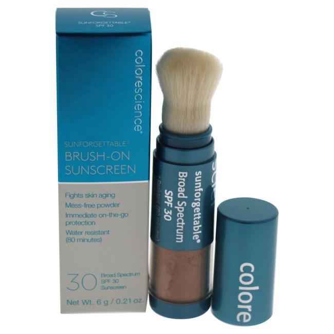 Sunforgettable Brush-On Sunscreen SPF 30 - Tan by Colorescience for Women - 0.21 oz Sunscreen