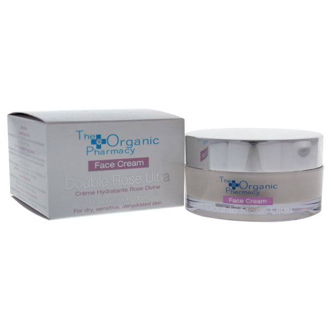 Double Rose Ultra Face Cream by The Organic Pharmacy for Women - 1.69 oz Cream