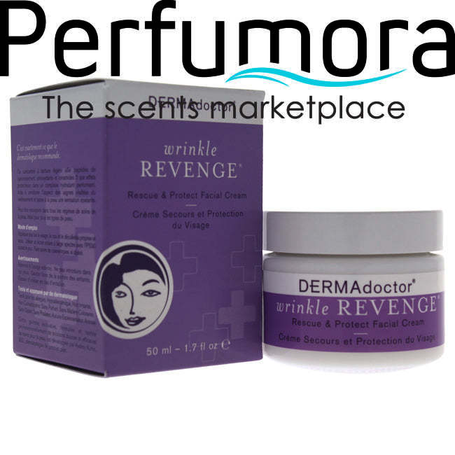 Wrinkle Revenge Rescue  Protect Facial Cream by DERMAdoctor for Women - 1.7 oz Cream