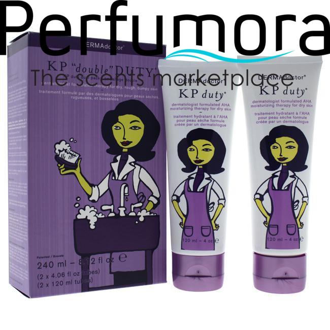 KP Double Duty Dermatologist AHA Moisturizing Therapy by DERMAdoctor for Women - 2 x 8.12 oz Moisturizer