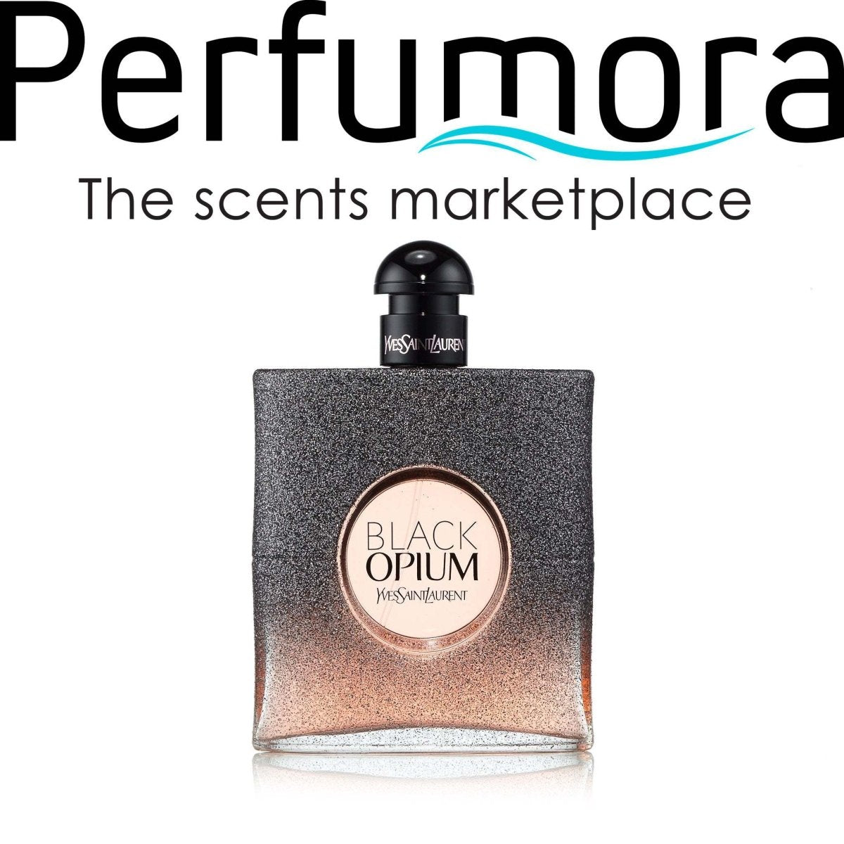 Black Opium Floral Shock Eau de Parfum Spray for Women by Yves Saint Laurent 3.0 oz.
