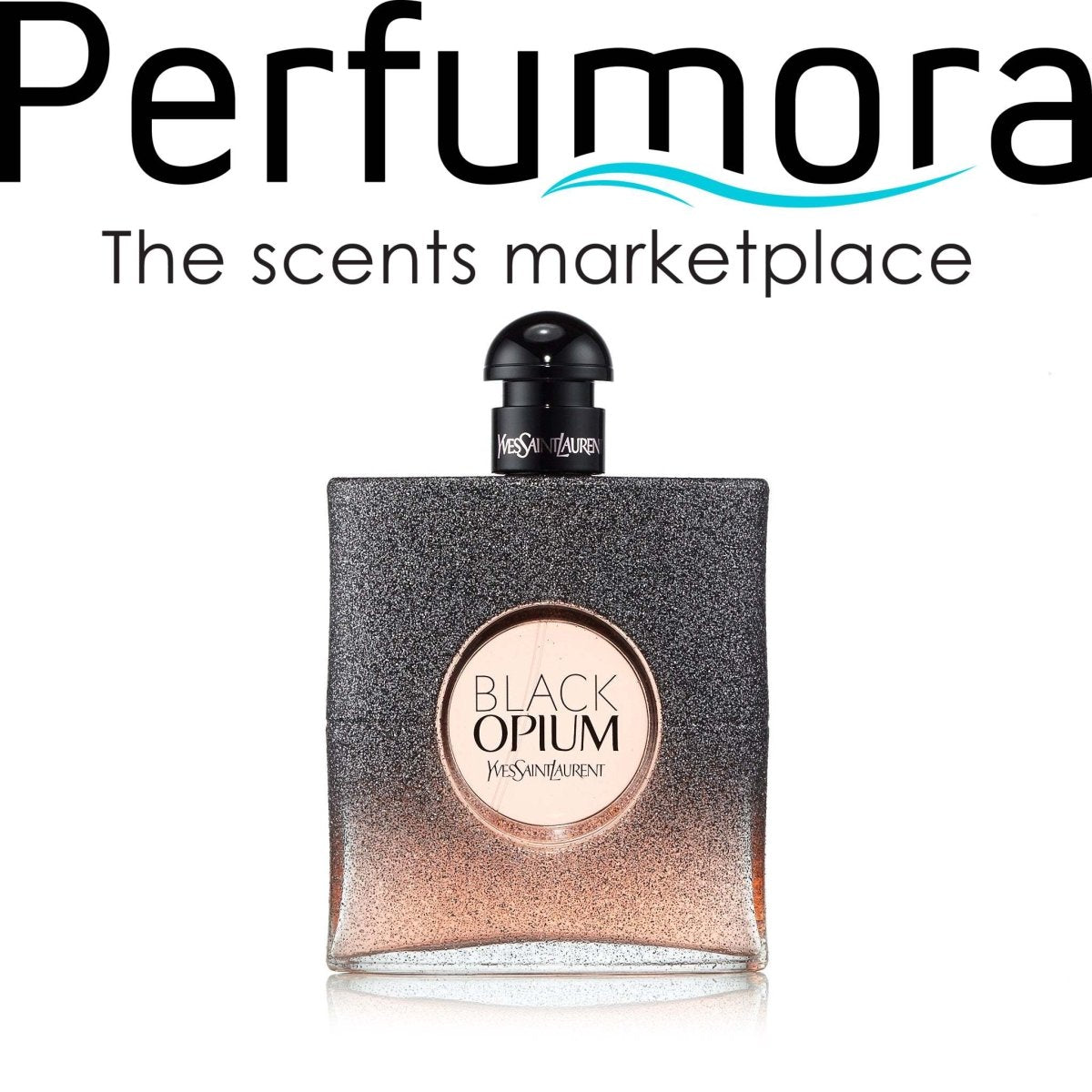 Black Opium Floral Shock Eau de Parfum Spray for Women by Yves Saint Laurent 3.0 oz.