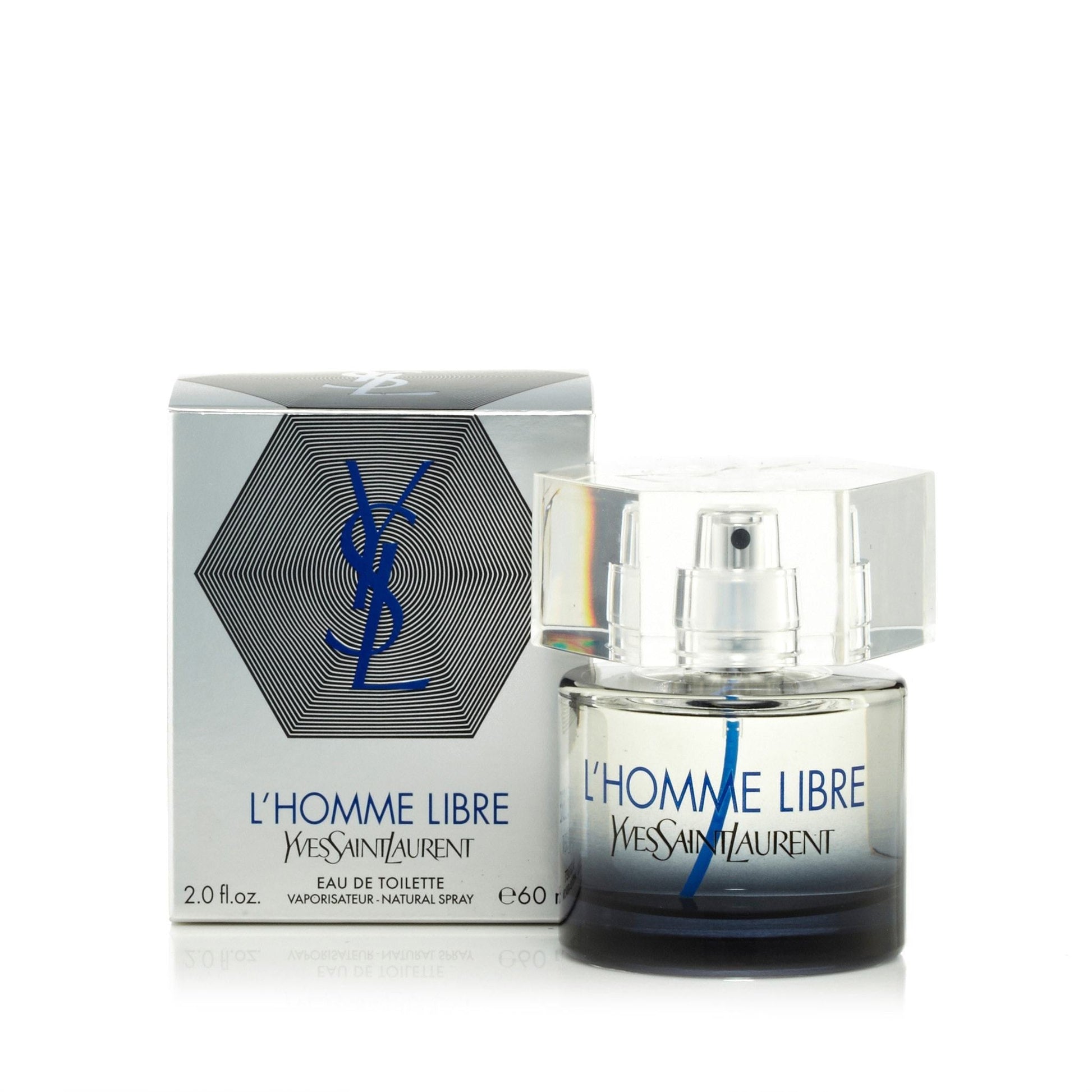 Yves Saint Laurent L'Homme Libre Eau de Toilette Mens Spray 2 oz. 