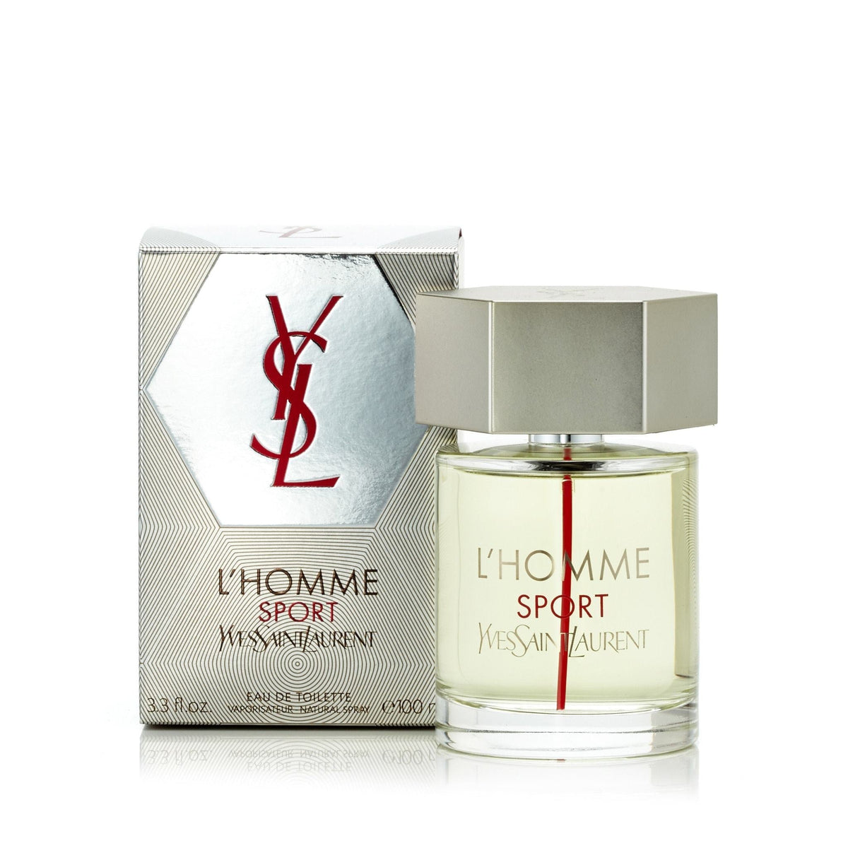 L'Homme Sport Eau de Toilette Spray for Men by Yves Saint Laurent 3.3 oz.