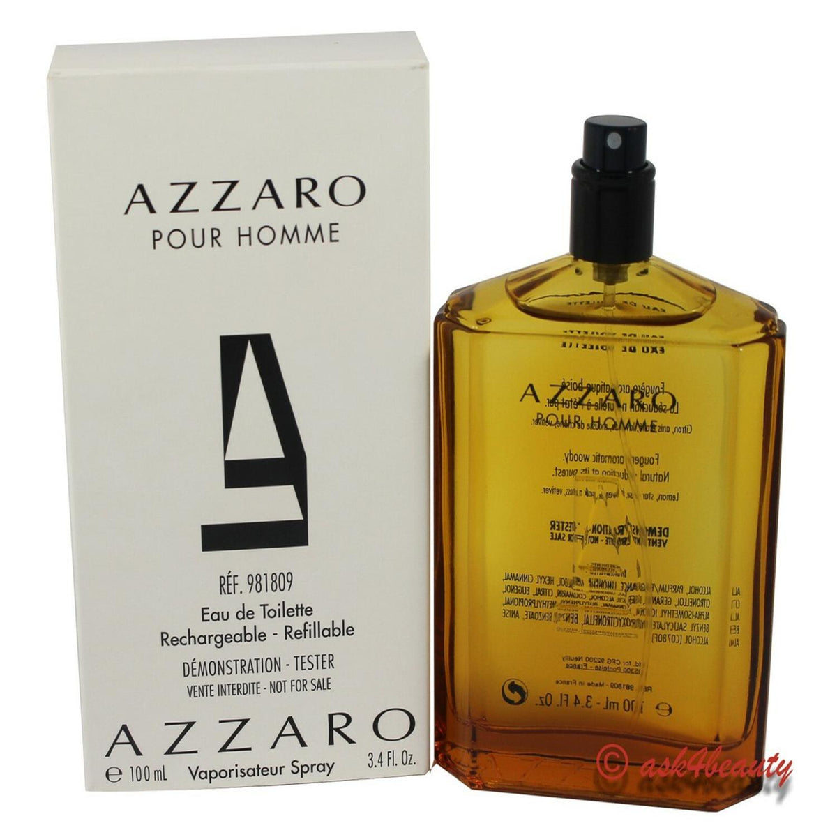 Azzaro Pour Homme EDT Spray for Men