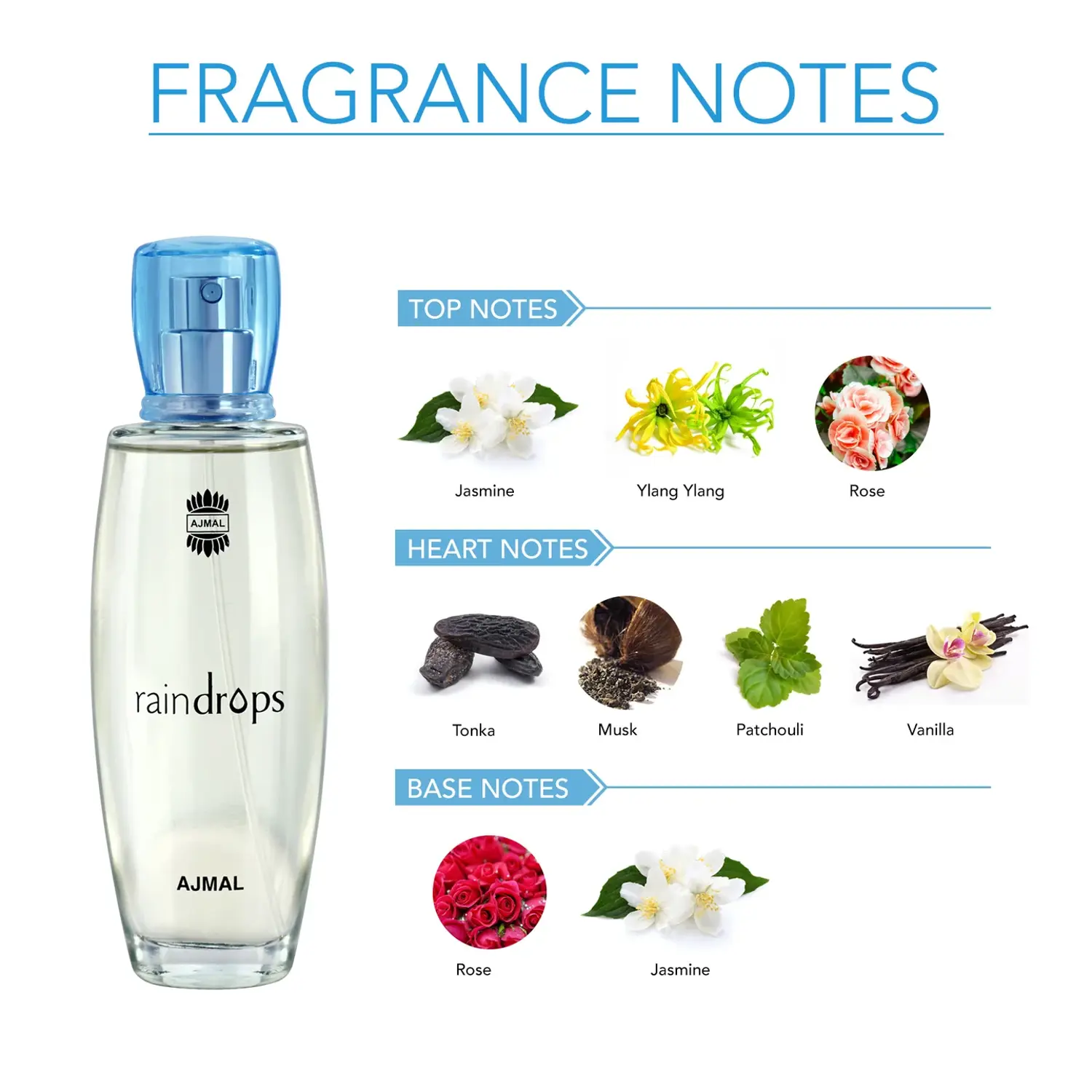 Ajmal Raindrops EDP Spray For Women
