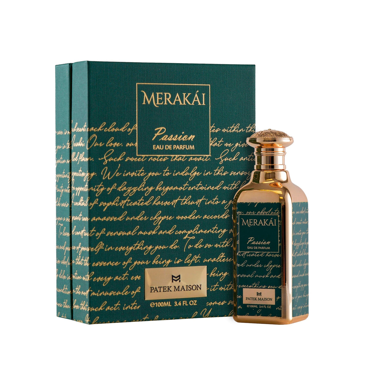 Merakai Passion Eau De Parfum Spray for Men and Women by Patek Maison