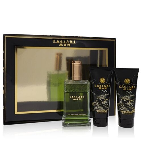 Man Set Cologne, After Shave and Body Wash for Men by Caesar's